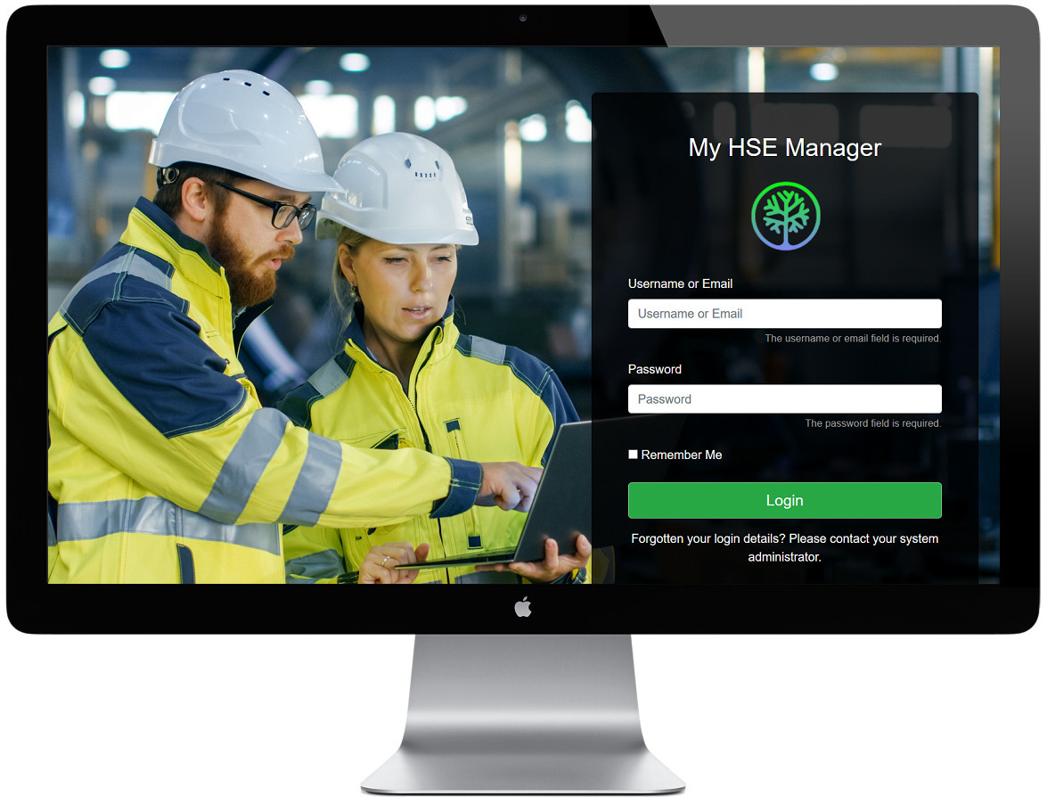 Online Health and Safety Management System for Control of Work